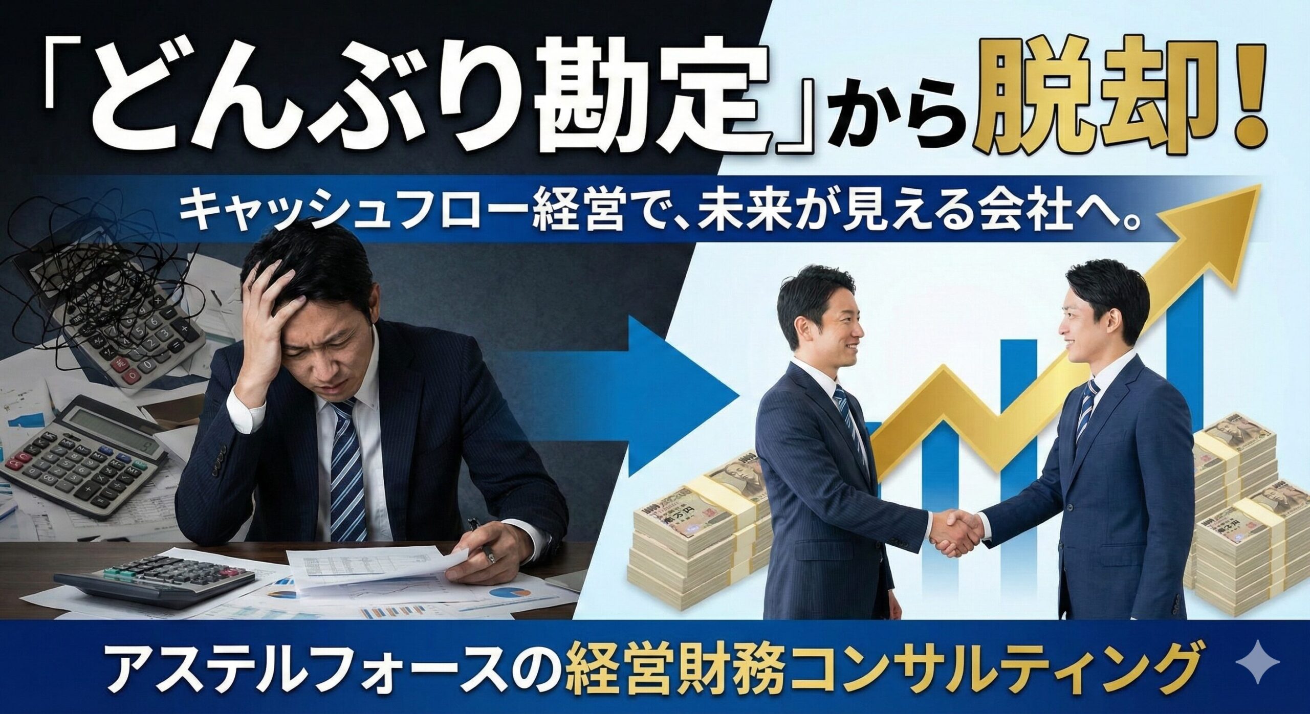 「どんぶり勘定」から脱却!キャッシュフロー経営で、未来が見える会社へ。アステルフォースの経営財務コンサルティング